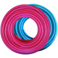 Schlauch Sauerstoff blau 6X5