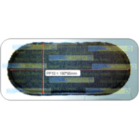 Schlauchflicken oval 067011