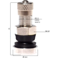 Metallventil 8.3 mm 26 mm