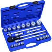 Steckschl&uuml;ssel Satz 3/4 21 teilig