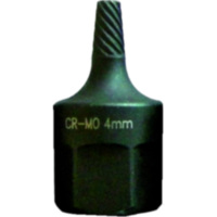 Ausdreher Einsatz 3/8 4 mm