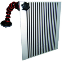 Reflexionsschild wei&szlig;