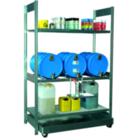 FASSREGAL f&uuml;r 3X60 Liter.