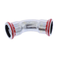 Bogen 45 Grad I/I 22 mm