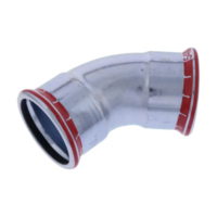 Bogen 45 Grad I/I 54 mm