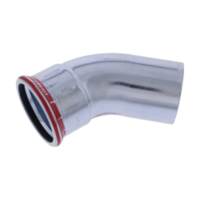 Bogen 45 Grad I/A 54 mm