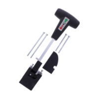 Hebel mit VERRIEGELUNG Nussbaum