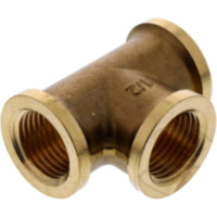 T-St&uuml;ck G1/2 Messing