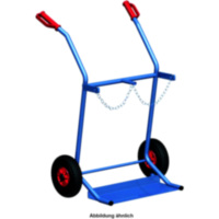 STAHLFLASCHENKARRE 2 x 20 Liter