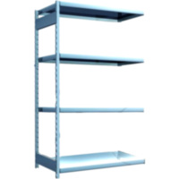 Fachbodenregal verzinkt.