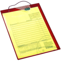 AUFTRAGSTASCHE rot 10 St&uuml;ck