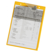 Auftragstasche gelb 10 St&uuml;ck