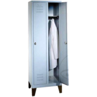 GARDEROBENSCHRANK 2 ABT 1281020RAL7035