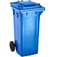 M&uuml;lltonne blau 120 Liter