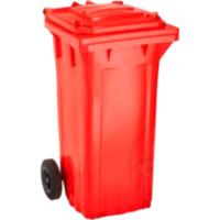 M&uuml;lltonne rot 120 Liter