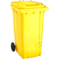 M&uuml;lltonne gelb 240 Liter