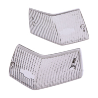 Blinker Blinkleuchte Glas hinten wei&szlig;