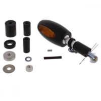 Blinker Blinkleuchte Messing schwarz