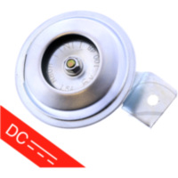 Hupe Motorrad 6V silber JMP