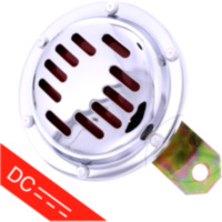 Hupe Motorrad 6V chrom JMP