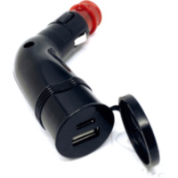 Adapter DIN/Zigarettenanz&uuml;nder auf USB