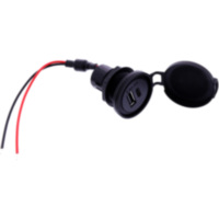 Doppelsteckdose Power USB-Carbon