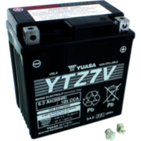Motorradbatterie YTZ7V wet f&uuml;r: Yamaha Originalersatzteil 2DP-H2100-00