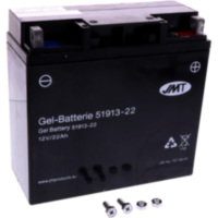 Motorradbatterie 51913 Gel JMT