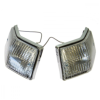 Blinker Blinkleuchte Satz wei&szlig;