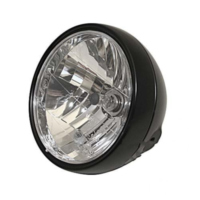 Scheinwerfer H4 6 1/2 Zoll schwarz