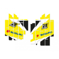 Aufkleber K&uuml;hlerlamellen BlackBird Racing A305E