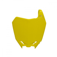 Startnummerntafel gelb 01