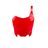 Startnummerntafel rot 04