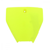 Startnummerntafel gelb fluoreszierend 8665800004