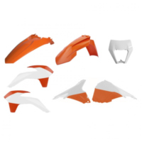 Plastiksatz Komplettkit orange/weiß 90878