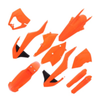 Plastiksatz Komplettkit fluoreszierend orange