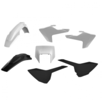 Plastiksatz Komplettkit weiß / schwarz 90896