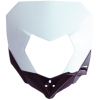 Scheinwerfer Maske wei&szlig;