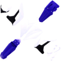 Komplettkit blau/wei&szlig; / schwarz