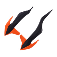 K&uuml;hlerabdeckung orange / schwarz