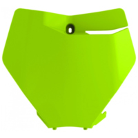 Startnummerntafel gelb fluoreszierend 8666400004