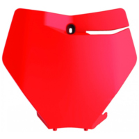 Startnummerntafel orange fluoreszierend 8666400006