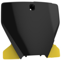 Startnummerntafel schwarz/gr&uuml;n