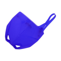 Startnummerntafel blau