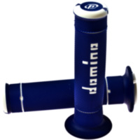 Lenkergriffe Griffgummi blau/wei&szlig; Domino A24041C4648A70