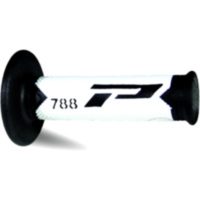 Lenkergriffe Griffgummi schwarz/wei&szlig;/grau