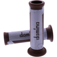 Griffgummi A350 silber/braun Domino