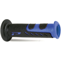 Lenkergriffe Griffgummi schwarz/blau PA072500BL02