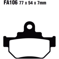 Bremsbel&auml;ge Bremsklotz Sinter R EBC FA106R