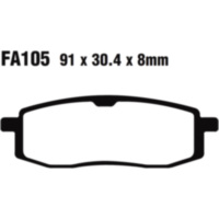 Bremsbel&auml;ge Bremsklotz Sinter R EBC FA105R